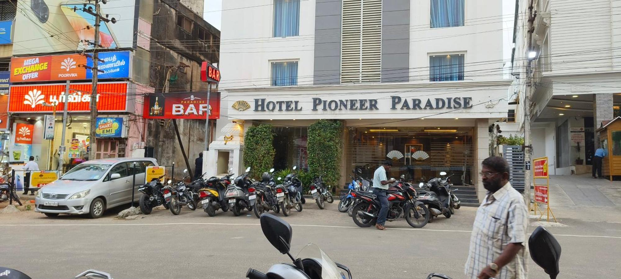 Hotel Pioneer Paradise Nāgercoil Exterior foto