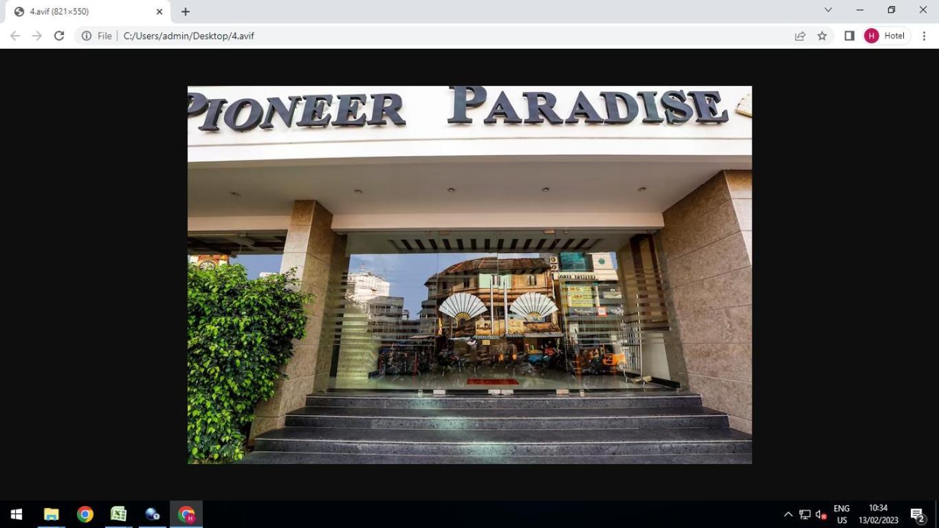 Hotel Pioneer Paradise Nāgercoil Exterior foto